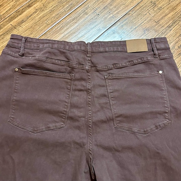 Judy Blue Flare Jeans Brown, 24W - Picture 7 of 9